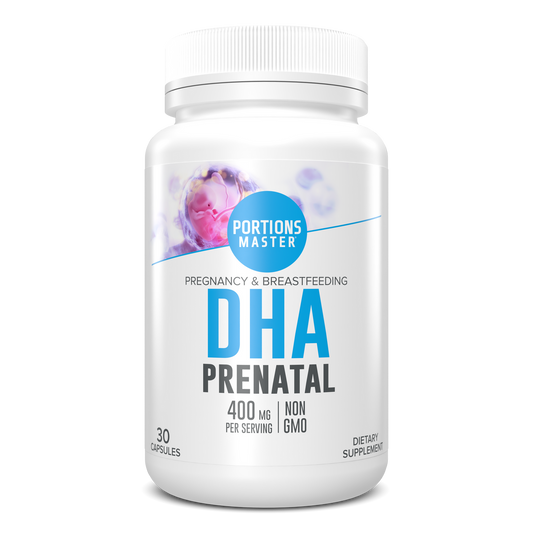 Portions Master DHA Prenatal Pregnancy & Breastfeeding (30 Count)