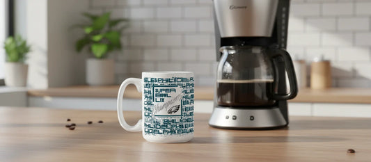 Philadelphia Eagles Super Bowl LIX Champions 15oz Mug - Roster