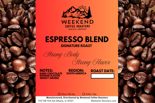 Weekend Coffee Roaster's: Espresso Blend