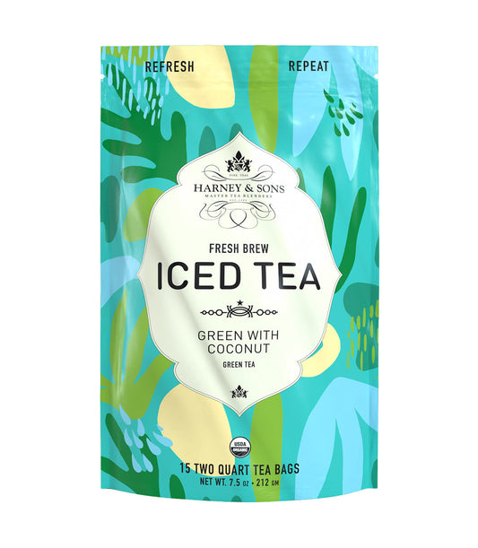 Organic Green with Coconut Fresh Brew Iced Tea