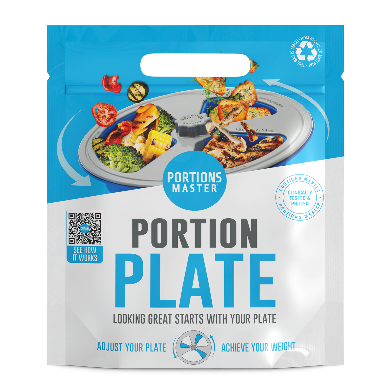 Adjustable Portion Control Plate