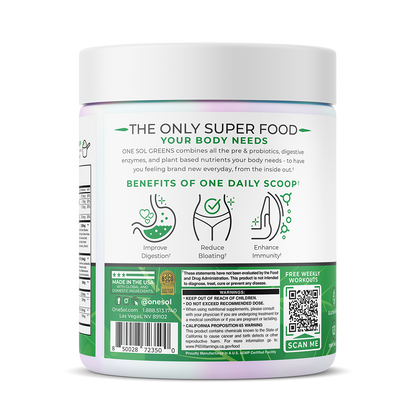 Greens + Pre & Probiotic with Digestive Enzymes