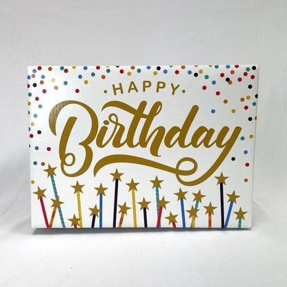 Large Happy Birthday Gift Box