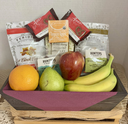Healthy Nut & Fruit Gift Basket - Premium Snacks