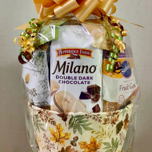 Fall Leaves Gift Basket - Fall Gift