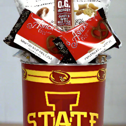 JGB Sports - Iowa State Cyclones Gift Tin Basket - Made In America