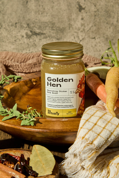 Organic Nourishing Halal Chicken Bone Broth