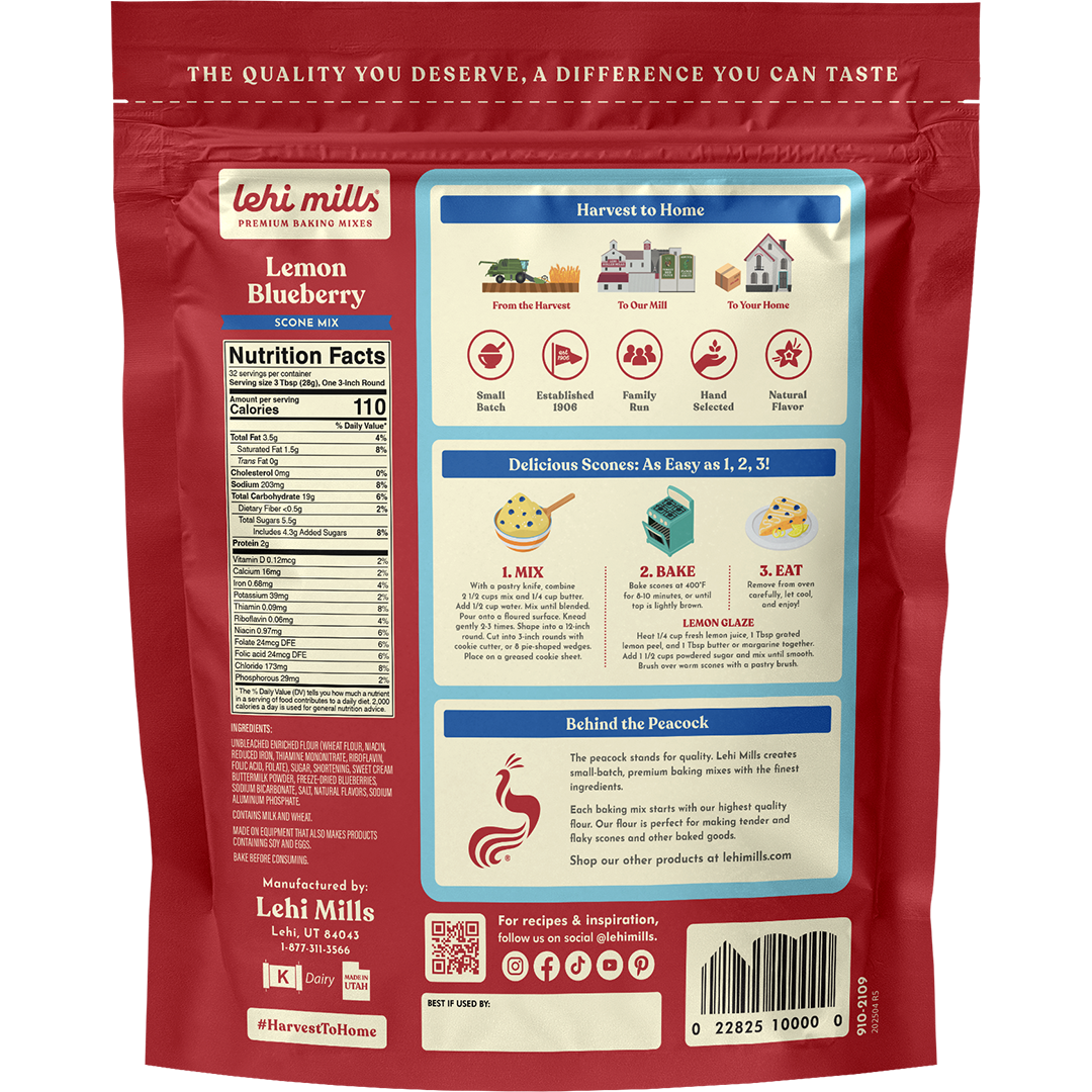 Lemon Blueberry Scone Mix