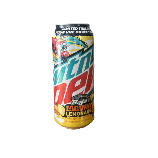 Mountain Dew Laguna Lemonade – Limited Edition Citrus Soda 473mL (Canada)