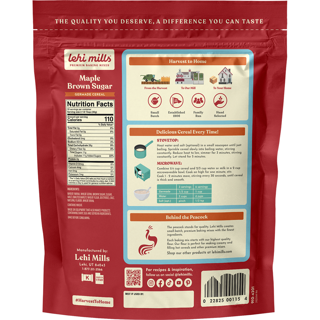 Maple & Brown Sugar Germade