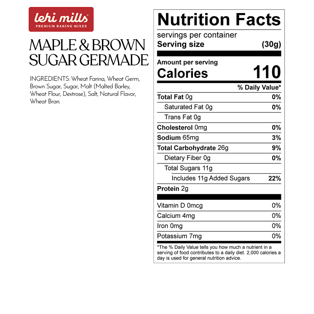 Maple & Brown Sugar Germade