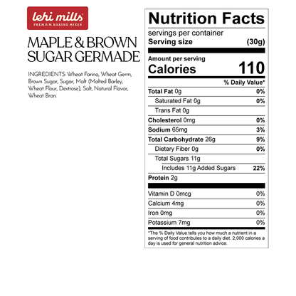 Maple & Brown Sugar Germade