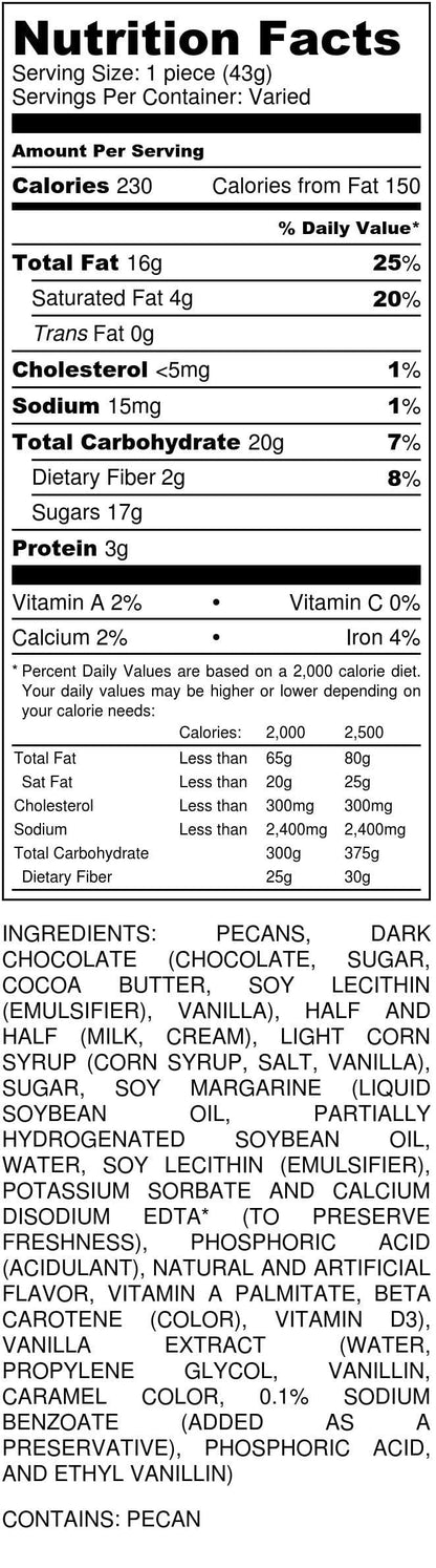 Dark Chocolate Caramillicans - Individual