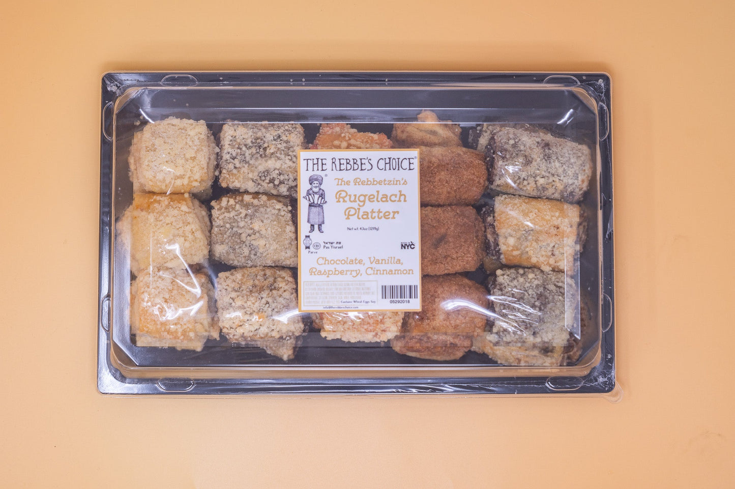 The Rebbetzin's Rugelach Platter