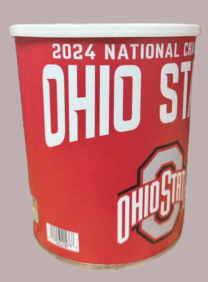 JGB Sports - 2024 National Champions Ohio State Buckeyes Gift Tin Basket - Made In America