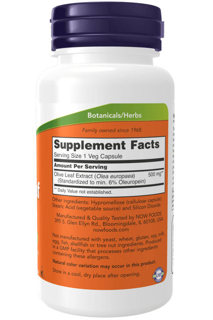 Olive Leaf Extract 500mg