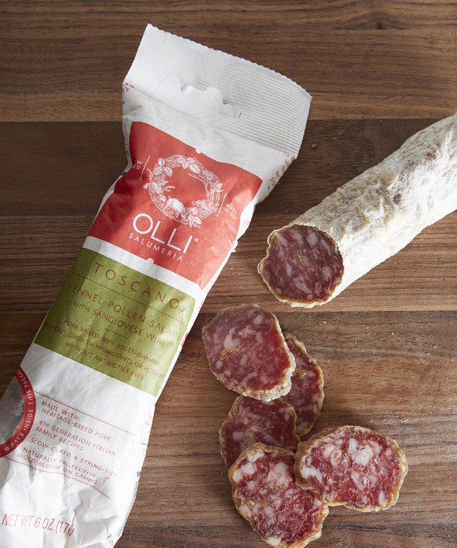 Sliced Toscano Fennel Salami