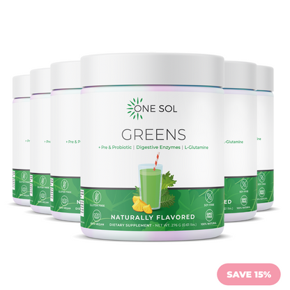 Greens + Pre & Probiotic with Digestive Enzymes