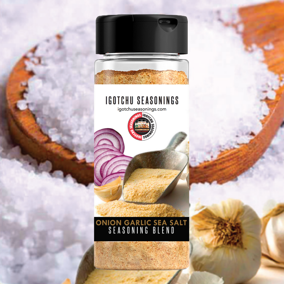 Organic Igotchu Onion Garlic Sea Salt