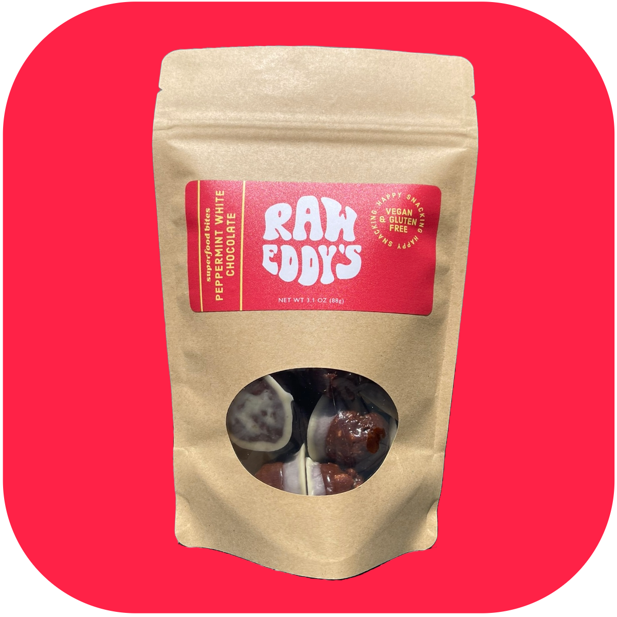 Peppermint White Chocolate Bites l Multipacks