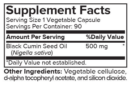 Portions Master Black Cumin Seed Oil  (90 Count)