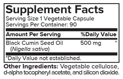 Portions Master Black Cumin Seed Oil  (90 Count)