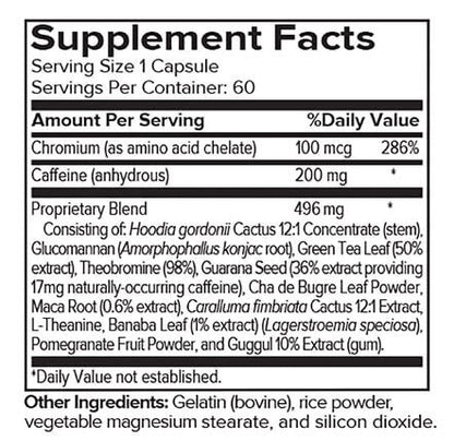 Portions Master Caffeine Plus (60 Count)