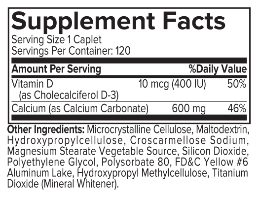 Portions Master Calcium Mineral Bone Support (120 Count)