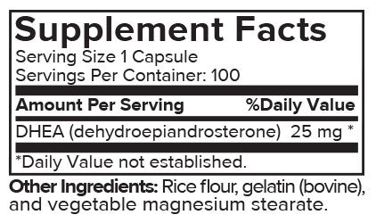 Portions Master DHEA Hormonal Support (100 Count)