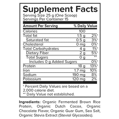 Portions Master Plant Protein Chocolate