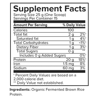 Portions Master Plant Protein Unflavored