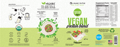 Portions Master Vegan Protein Blend Unflavored