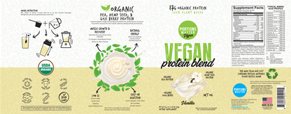 Portions Master Vegan Protein Blend Vanilla