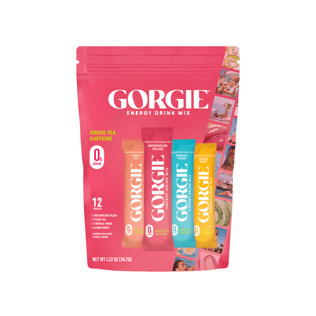 GORGIE Energy Drink Mix Bestsellers Variety Pack