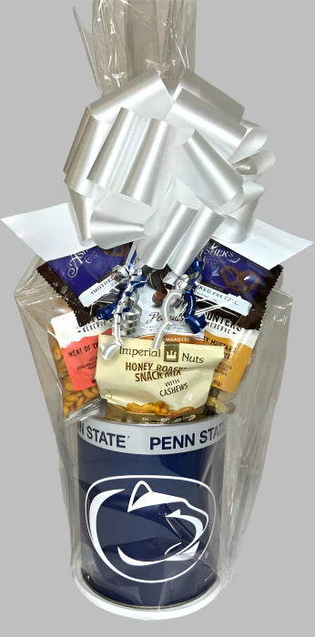 JGB Sports - Penn State Nittany Lions Gift Tin  Basket  - Made In America