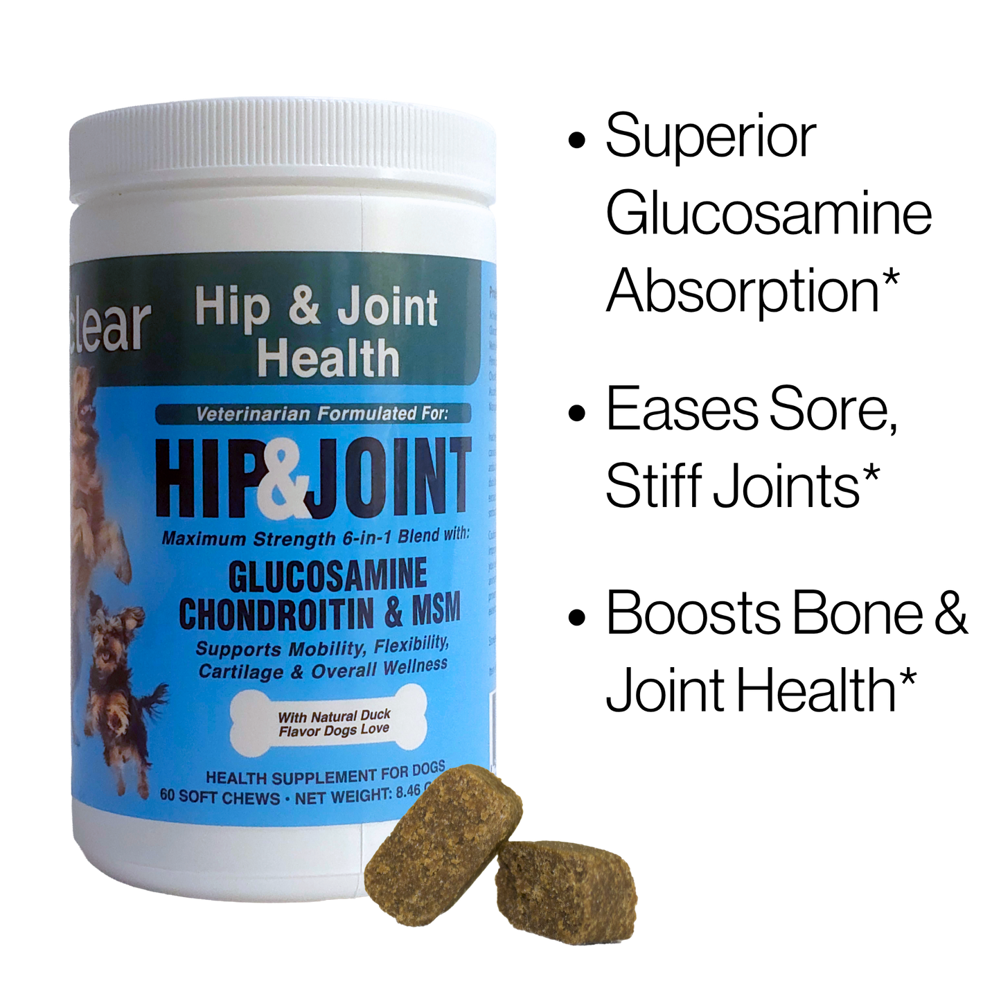 Clear Hip & Joint Health for Dogs