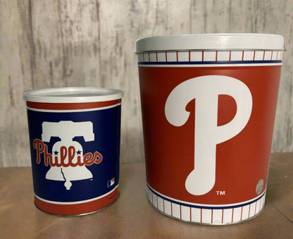 JGB Sports - Large Philadelphia Phillies Gift Tin Basket - Made In America