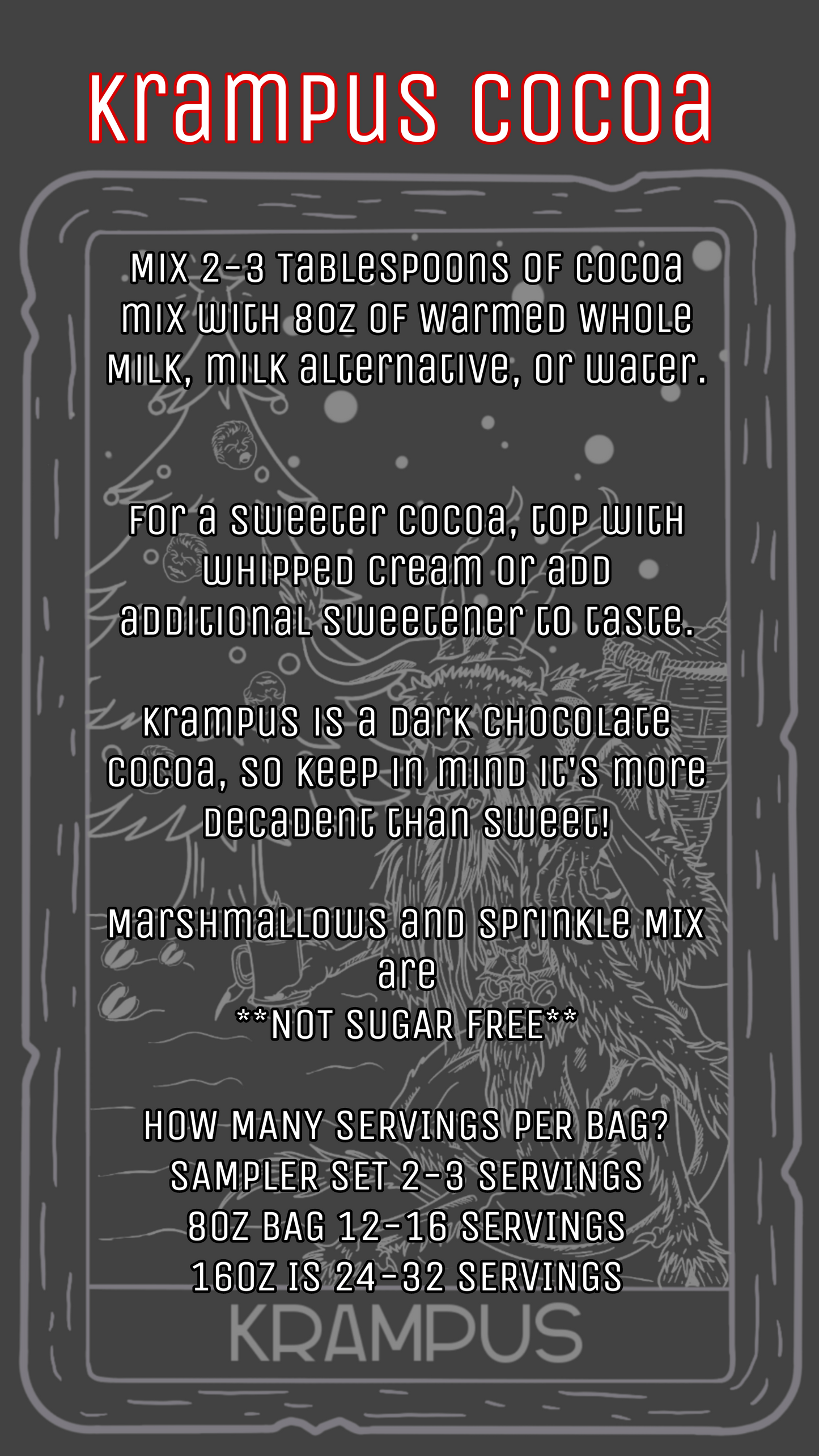 Organic Krampus Cocoa