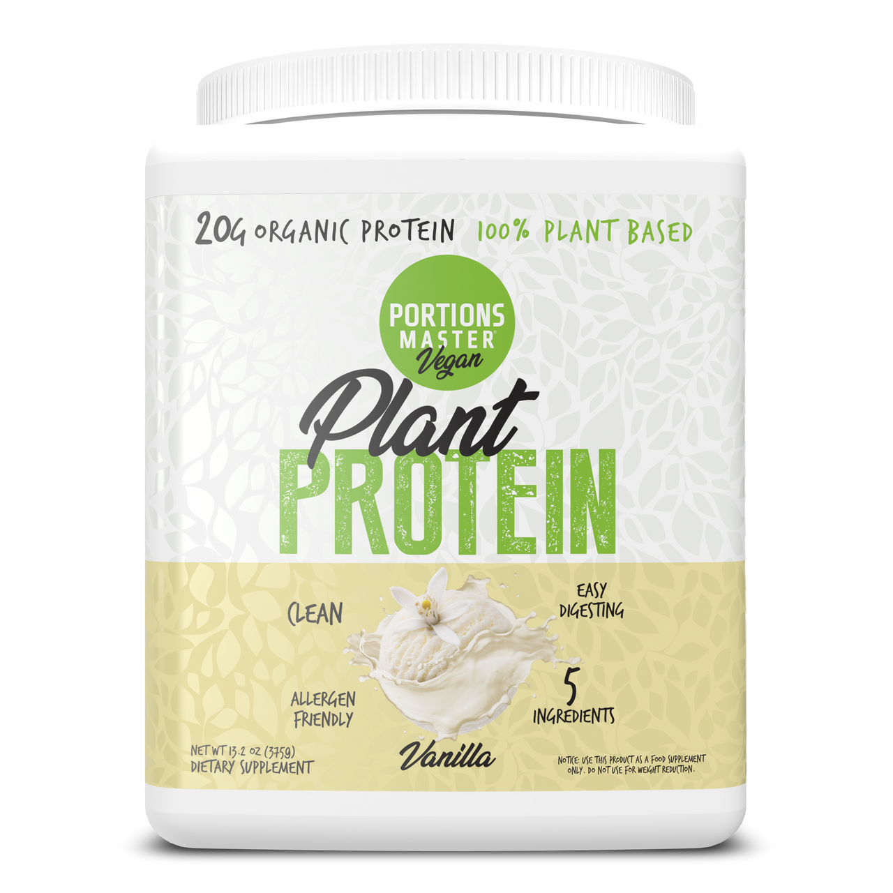 Portions Master Plant Protein Vanilla