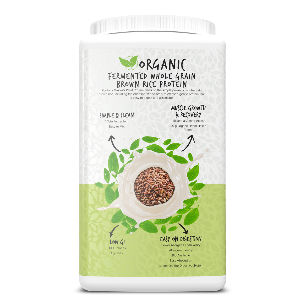 Portions Master Plant Protein Unflavored