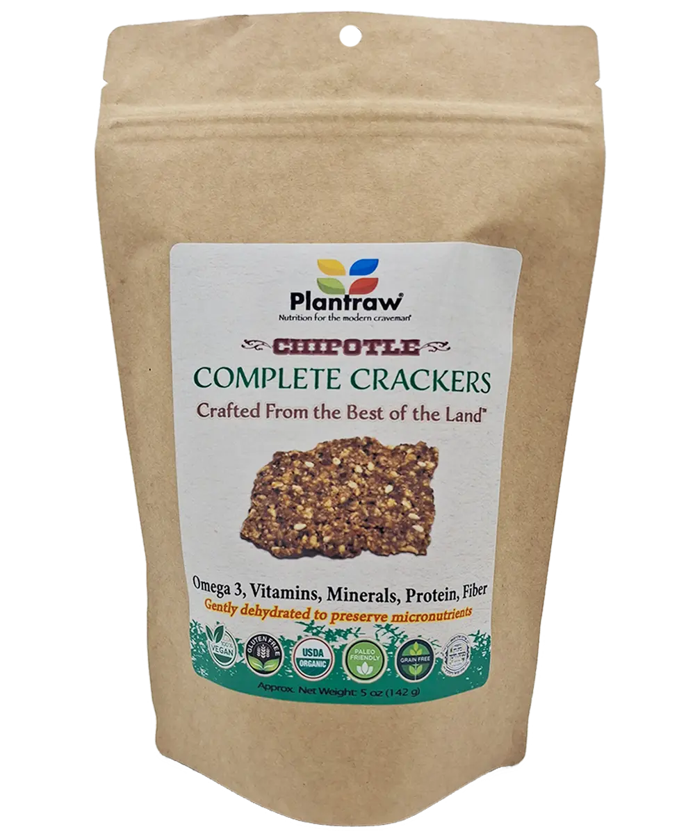 Complete Crackers - CHIPOTLE (5oz): Gluten-Free, Dehydrated