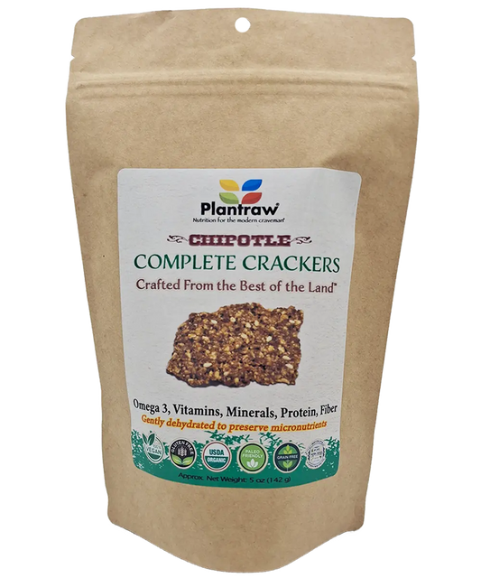 Complete Crackers - CHIPOTLE (5oz): Gluten-Free, Dehydrated