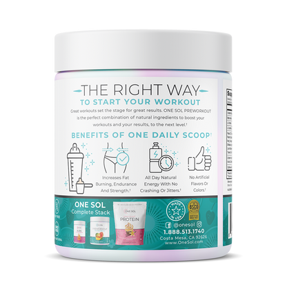 Pre Workout Training Formula