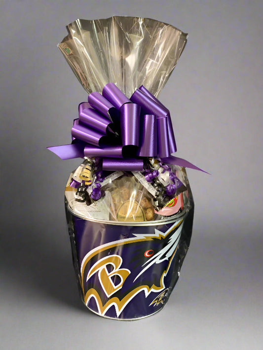 JGB Sports - Baltimore Ravens Gift Basket - Limited Quantities