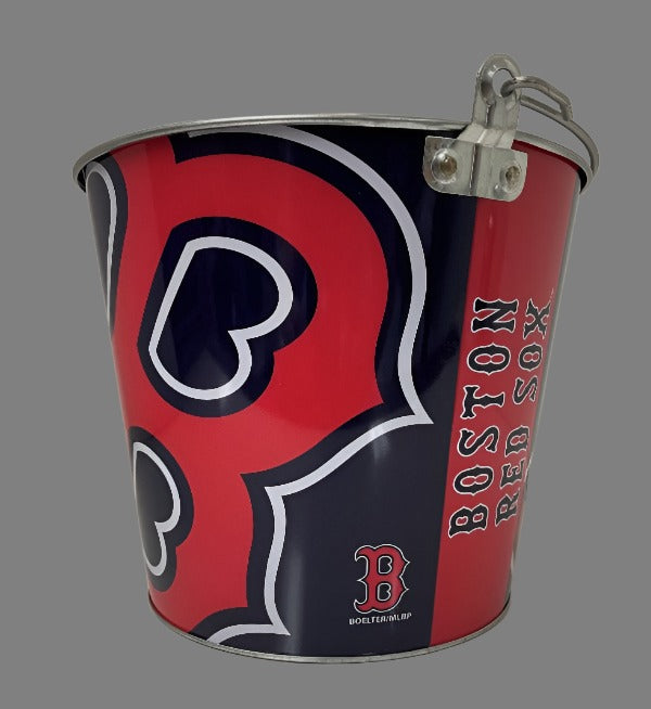 JGB Sports - Boston Red Sox Gift Tin Basket - Made In America