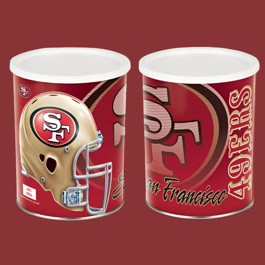 JGB Sports - San Francisco 49ers Gift Tin Basket - Made In America