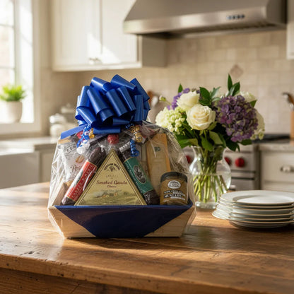 Italian Sausage & Cheese Gift Basket - Best Seller