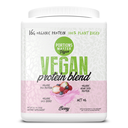 Portions Master Vegan Protein Blend Berry