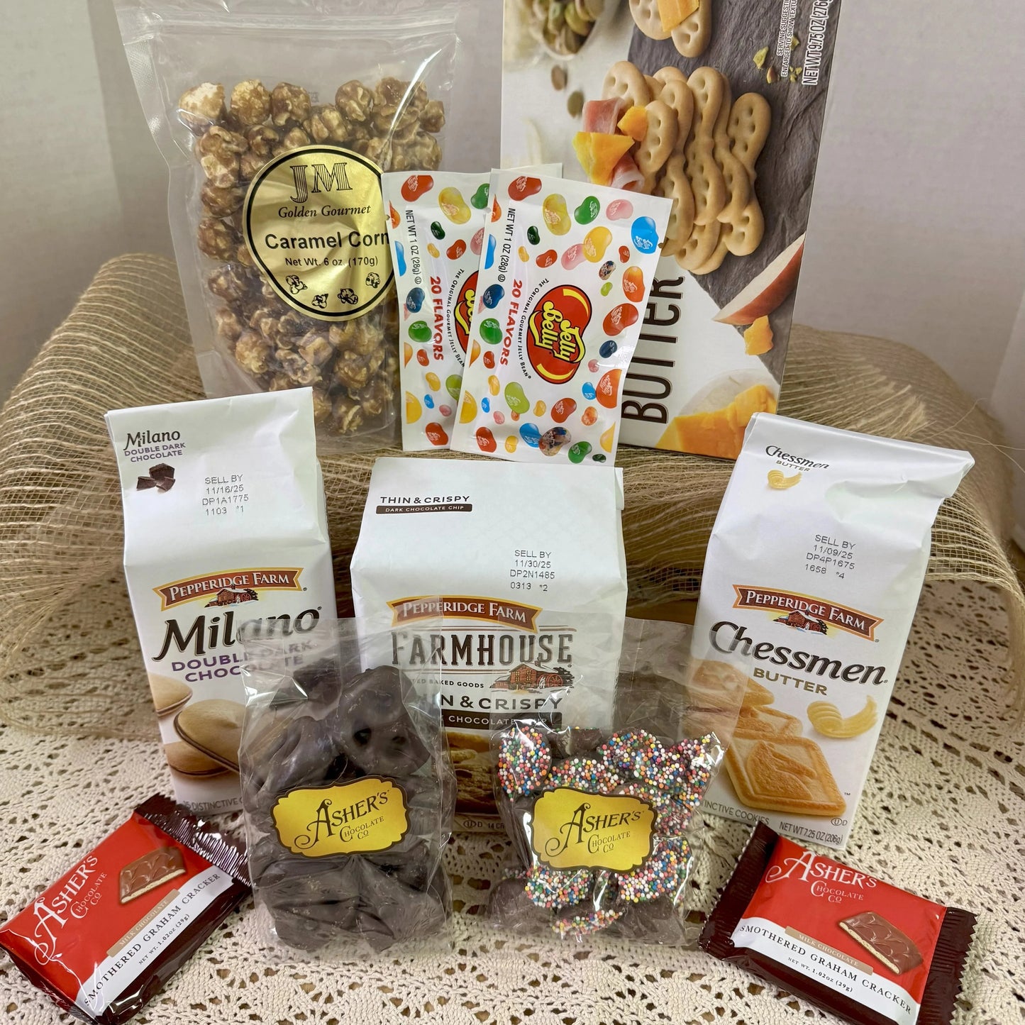 JGB Sports - Alabama Crimson Tide Gift Tin  Basket - Made In America