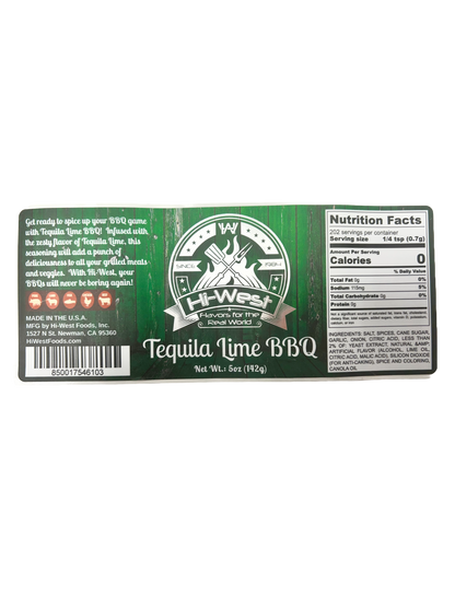 Tequila Lime BBQ Seasoning